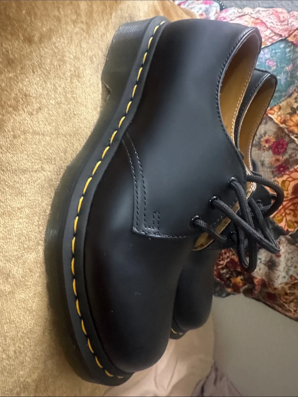 Dr. Martens Black Leather Oxford never worn